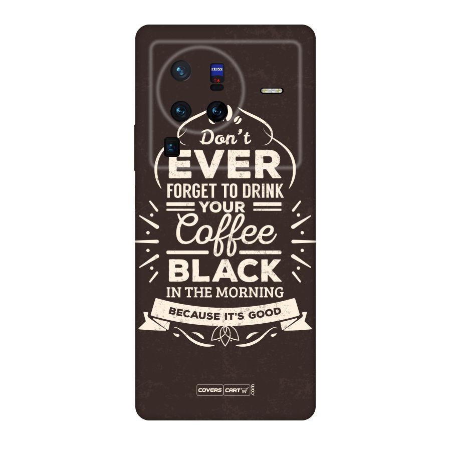 Morning Coffee Love Original Polycarbonate Back Case for Vivo X80
