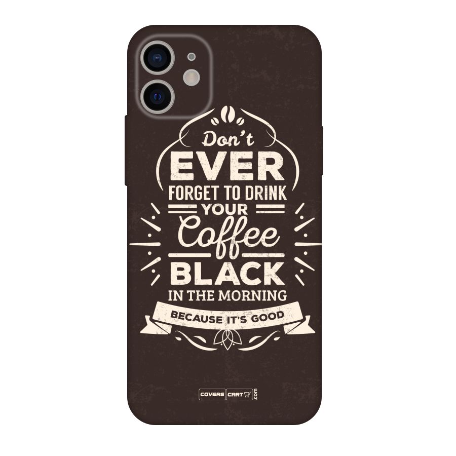 Morning Coffee Love Original Polycarbonate Back Case for iPhone 11