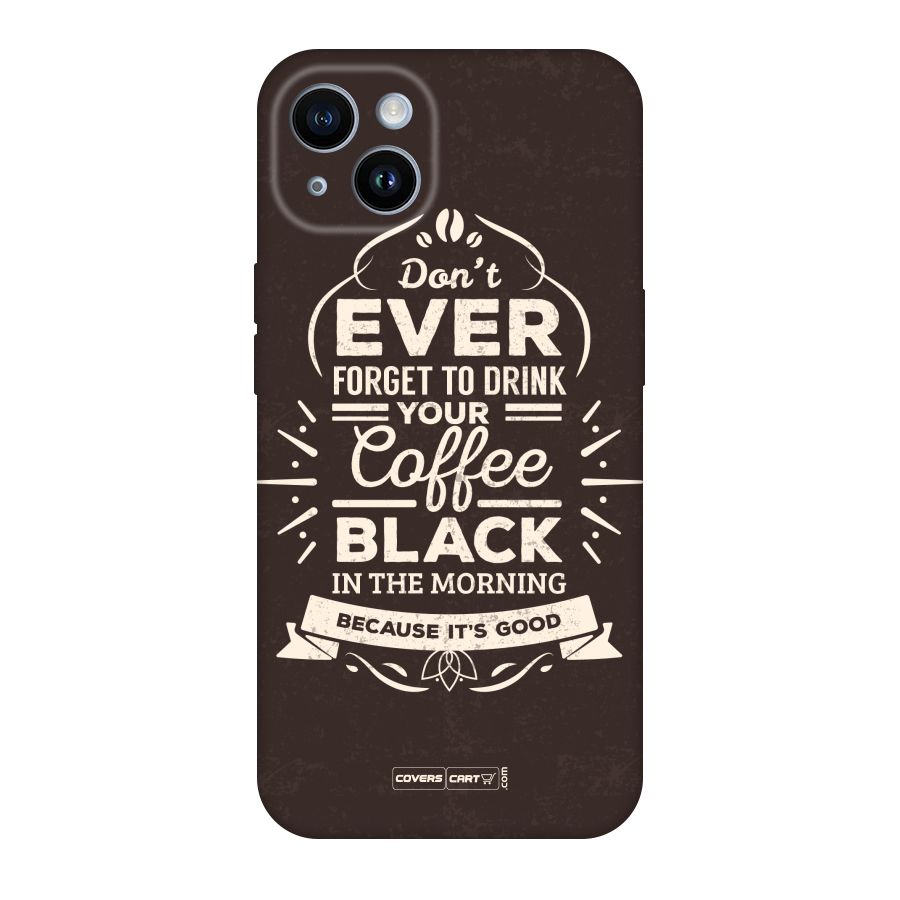 Morning Coffee Love Original Polycarbonate Back Case for iPhone 14