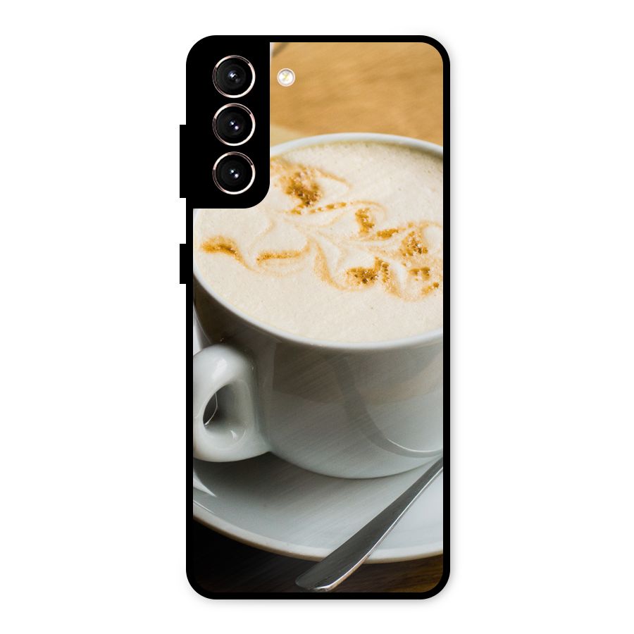 Morning Coffee Metal Back Case for Galaxy S21 5G