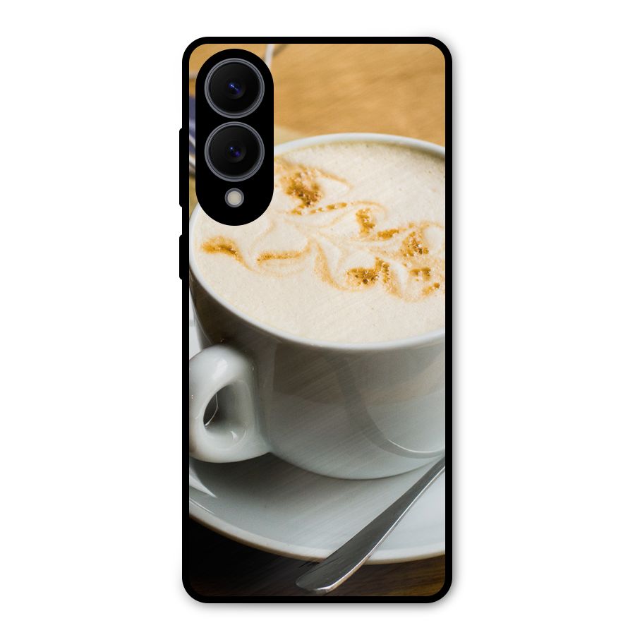 Morning Coffee Metal Back Case for Galaxy S25 Edge