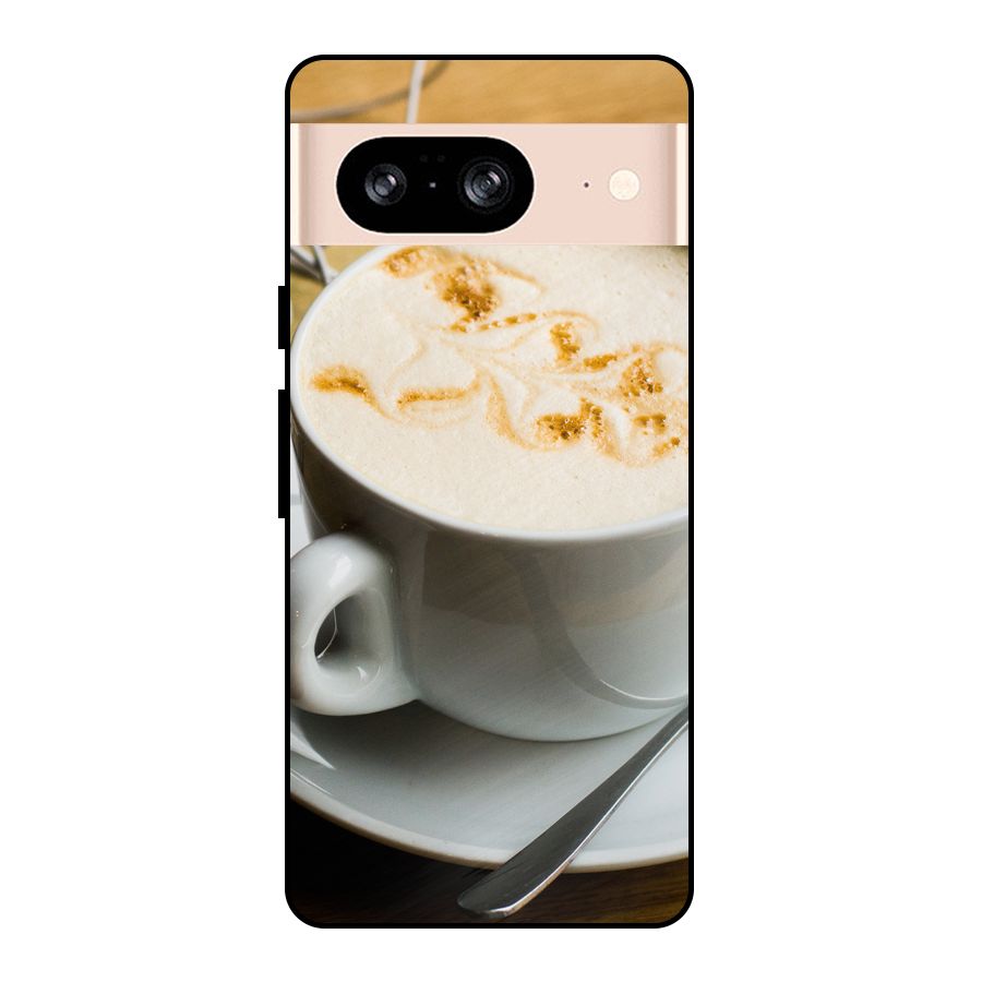 Morning Coffee Metal Back Case for Google Pixel 8