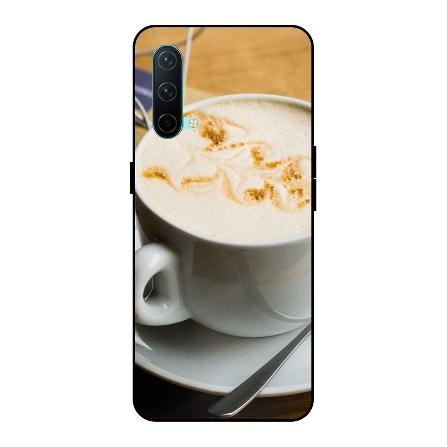 Morning Coffee Metal Back Case for OnePlus Nord CE 5G
