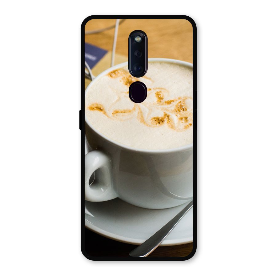 Morning Coffee Metal Back Case for Oppo F11 Pro