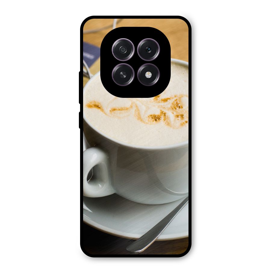 Morning Coffee Metal Back Case for Oppo F29