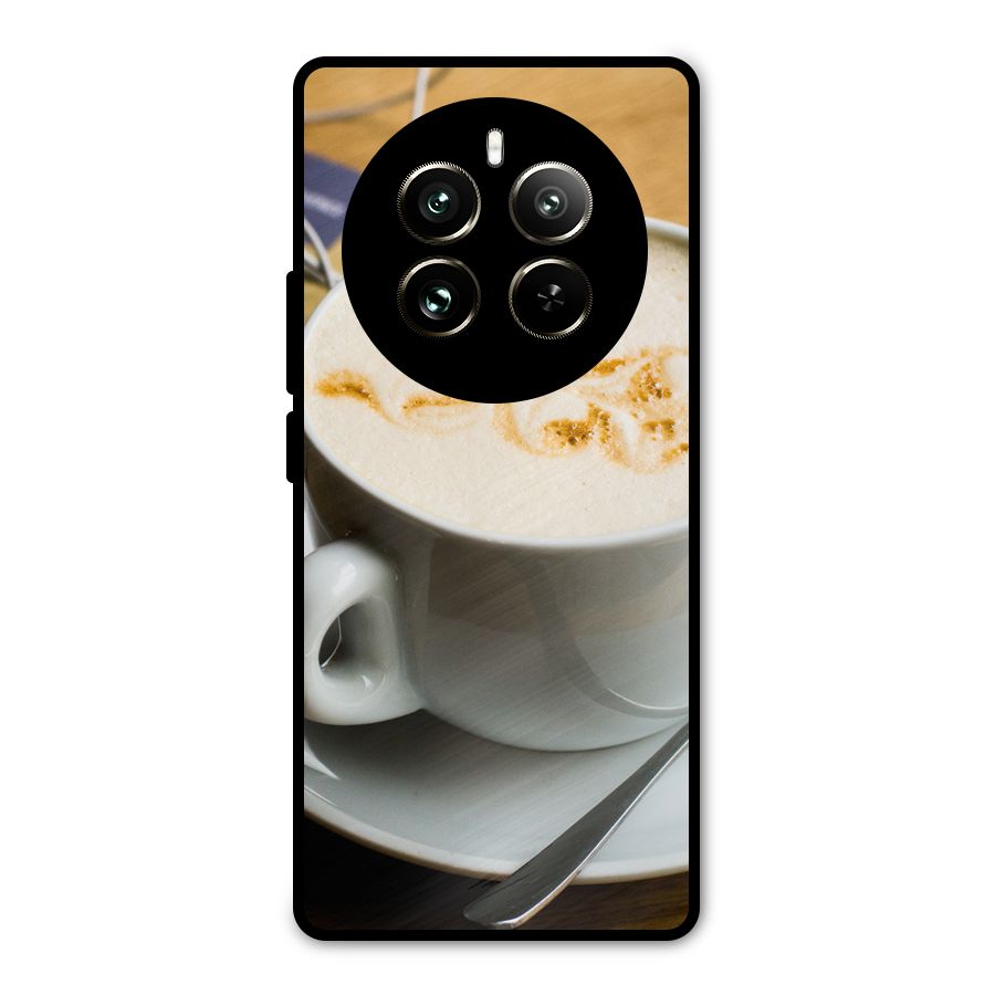 Morning Coffee Metal Back Case for Realme 12 Pro