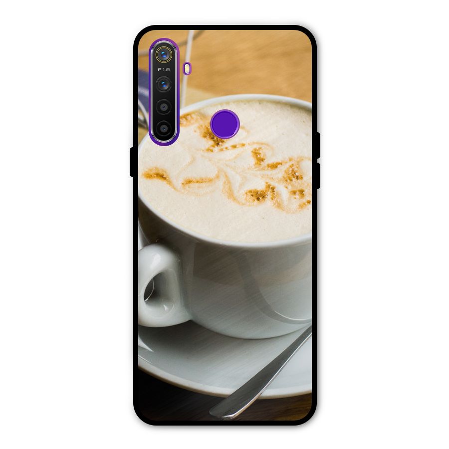 Morning Coffee Metal Back Case for Realme 5