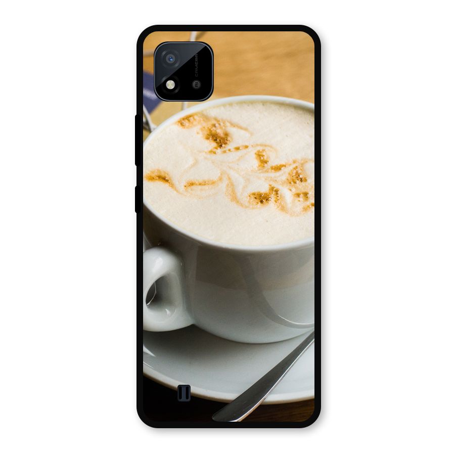 Morning Coffee Metal Back Case for Realme C11 2021