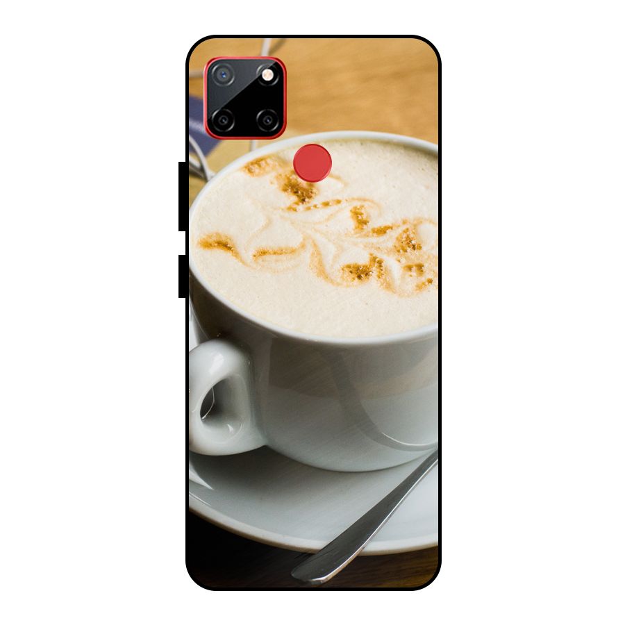Morning Coffee Metal Back Case for Realme C12