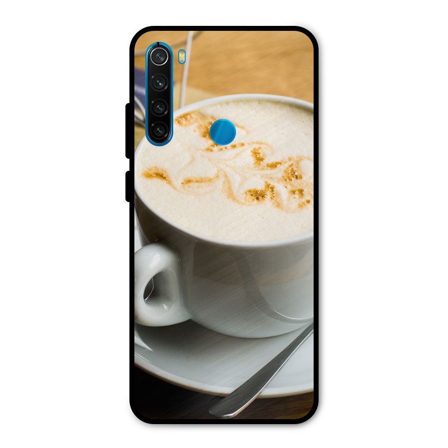Morning Coffee Metal Back Case for Redmi Note 8