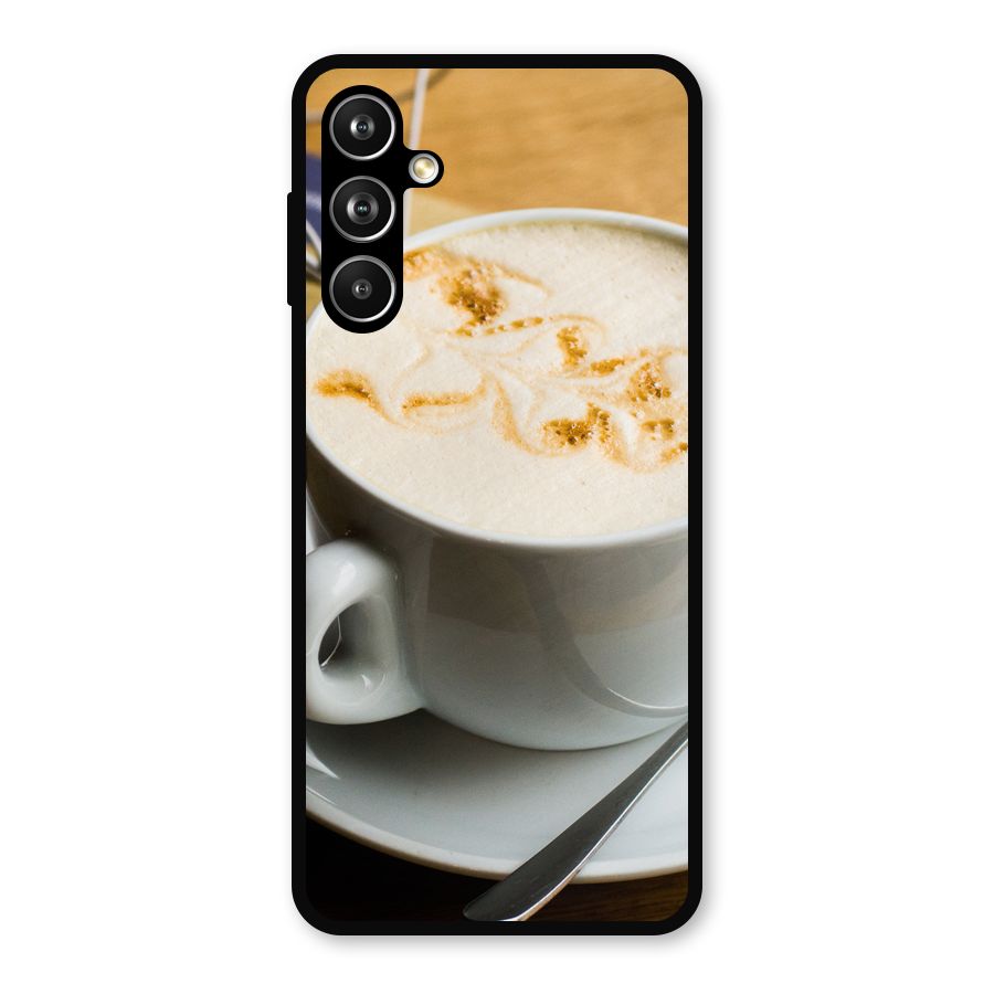 Morning Coffee Metal Back Case for Samsung Galaxy M54