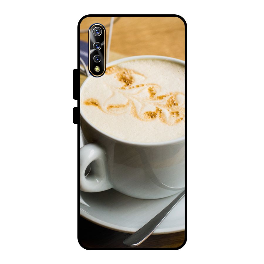 Morning Coffee Metal Back Case for Vivo S1