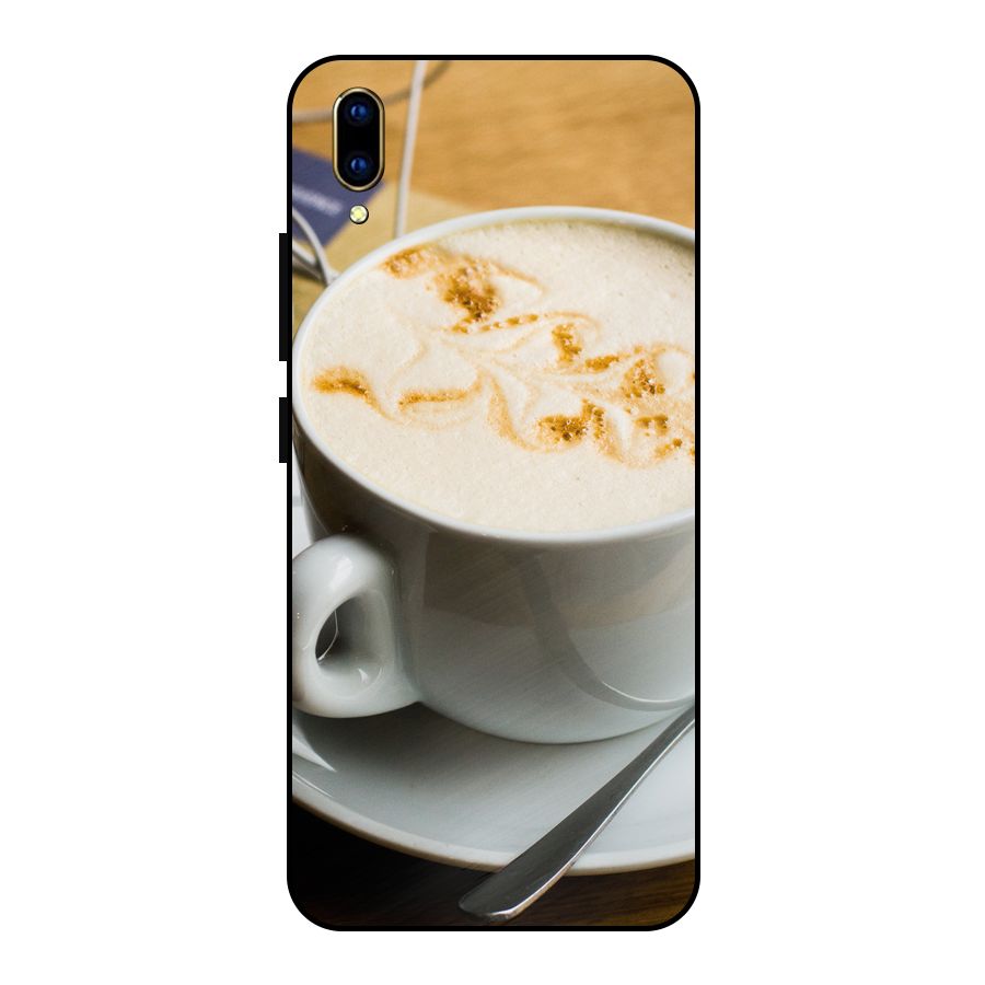 Morning Coffee Metal Back Case for Vivo V11 Pro