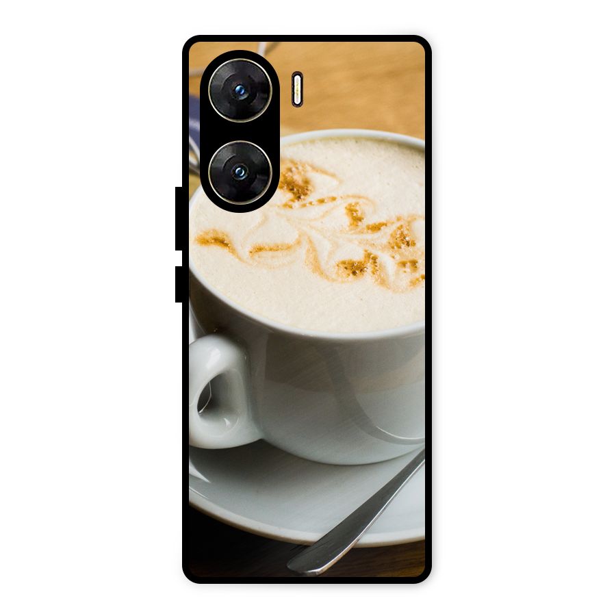 Morning Coffee Metal Back Case for Vivo V29e