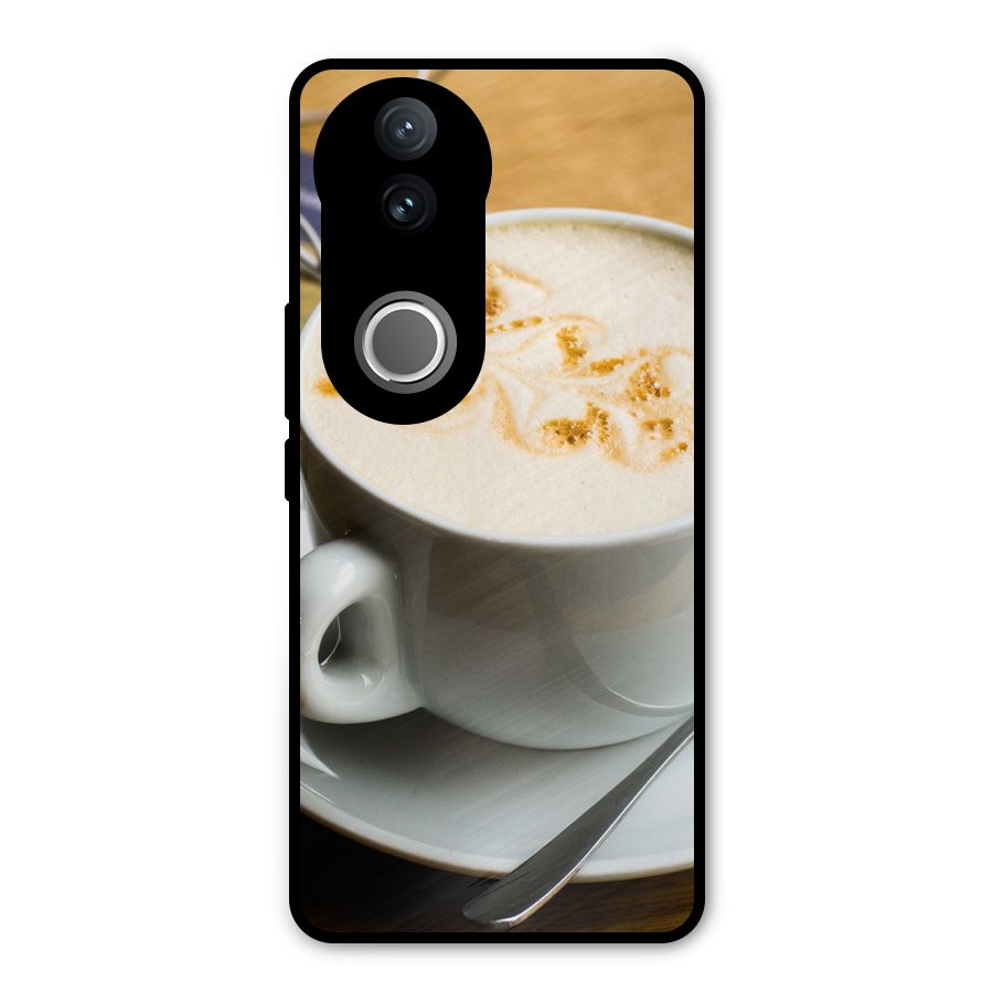 Morning Coffee Metal Back Case for Vivo V50