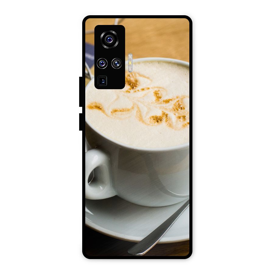 Morning Coffee Metal Back Case for Vivo X50 Pro