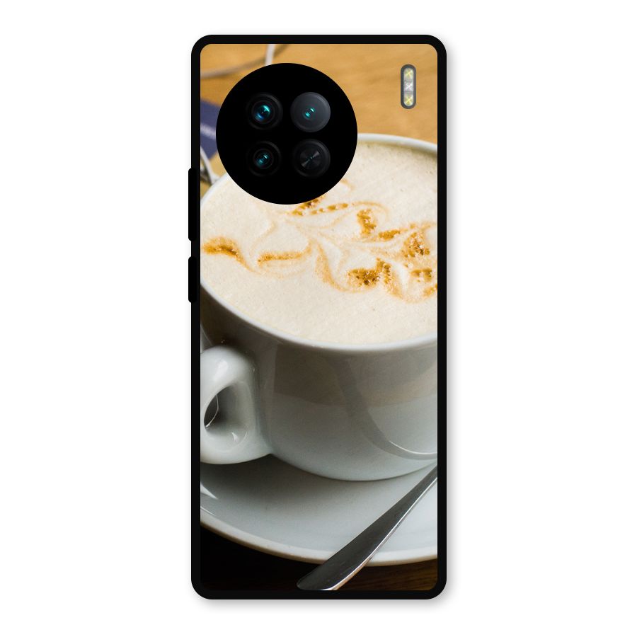 Morning Coffee Metal Back Case for Vivo X90