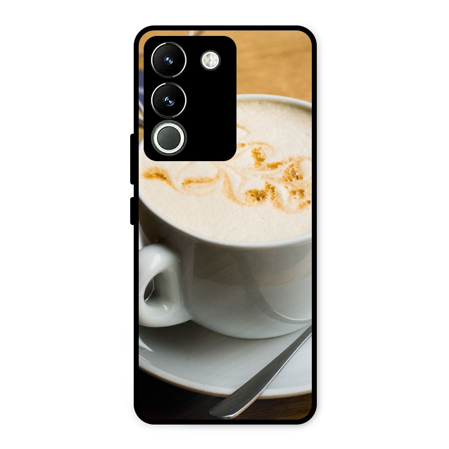 Morning Coffee Metal Back Case for Vivo Y200