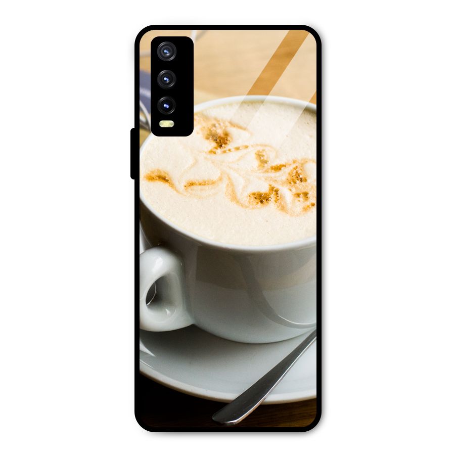 Morning Coffee Metal Back Case for Vivo Y20g