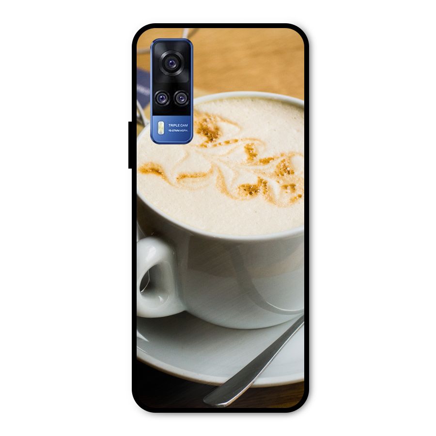 Morning Coffee Metal Back Case for Vivo Y31