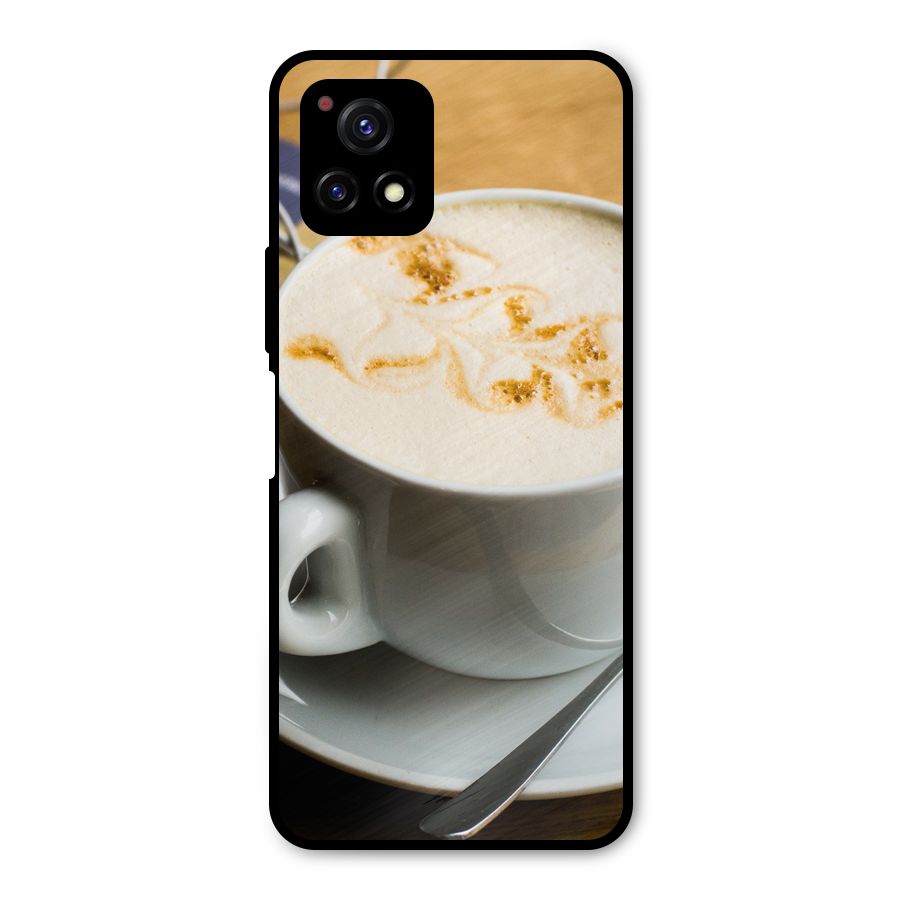 Morning Coffee Metal Back Case for Vivo Y72 5G