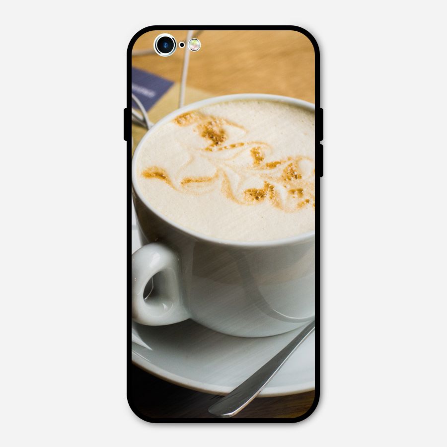 Morning Coffee Metal Back Case for iPhone 6 6s