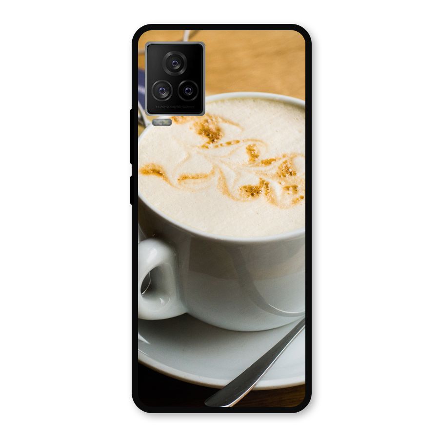 Morning Coffee Metal Back Case for iQOO 7 Legend 5G