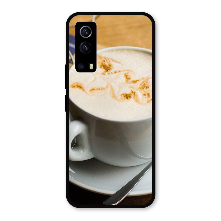 Morning Coffee Metal Back Case for iQOO Z3