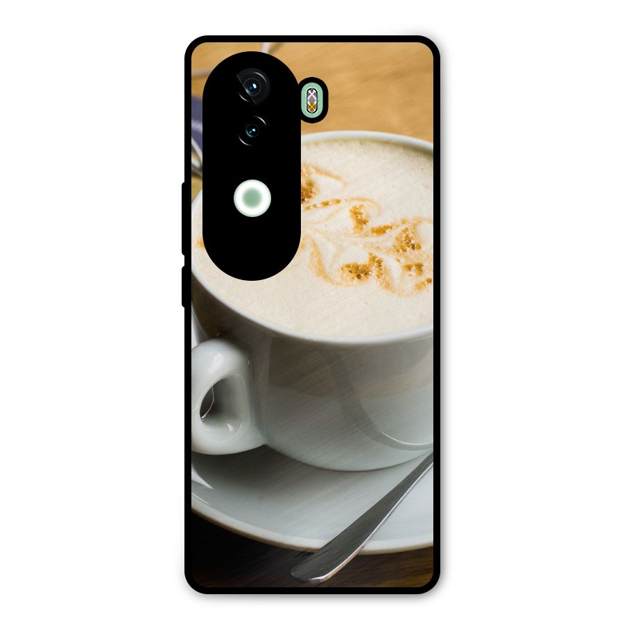 Morning Coffee Metal Back Case for iQOO Z9s