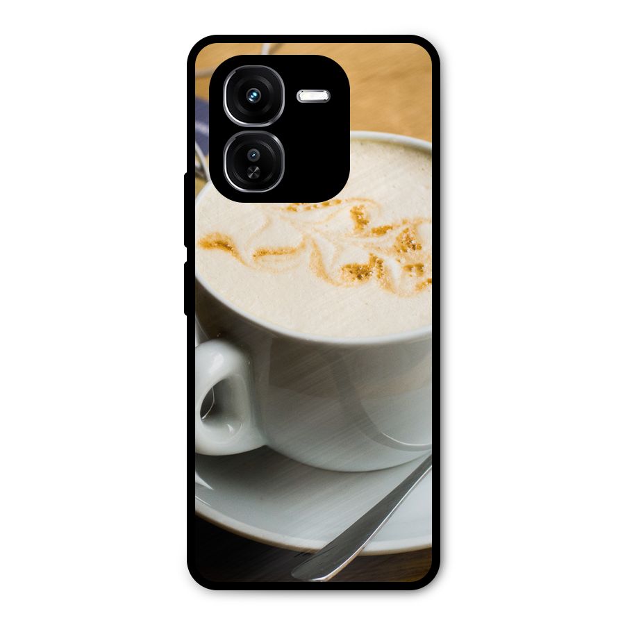 Morning Coffee Metal Back Case for iQOO Z9x