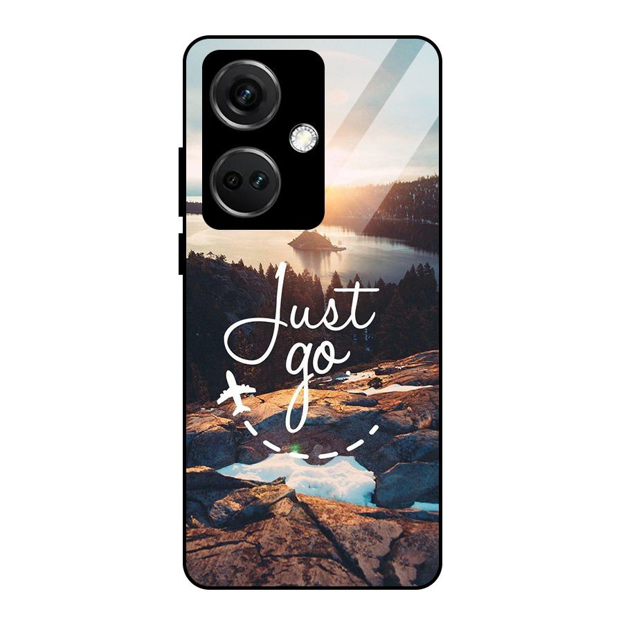 Morning Just Go Glass Back Case for OnePlus Nord CE 3 5G
