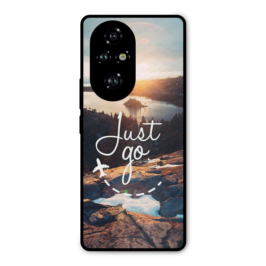 Morning Just Go Metal Back Case for Honor 200 Pro