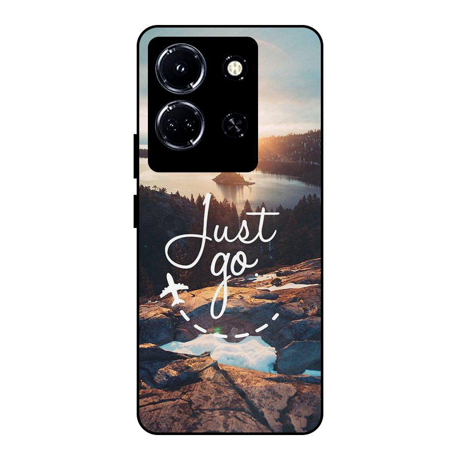 Morning Just Go Metal Back Case for Infinix Note 30 5G