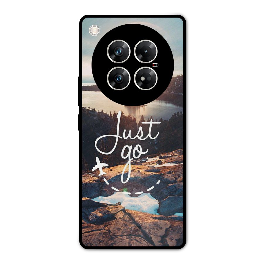 Morning Just Go Metal Back Case for Infinix Zero 40 5G