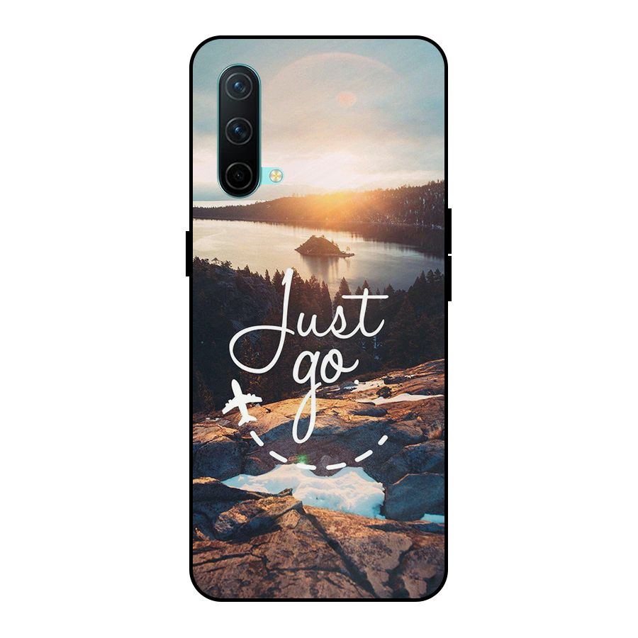 Morning Just Go Metal Back Case for OnePlus Nord CE 5G