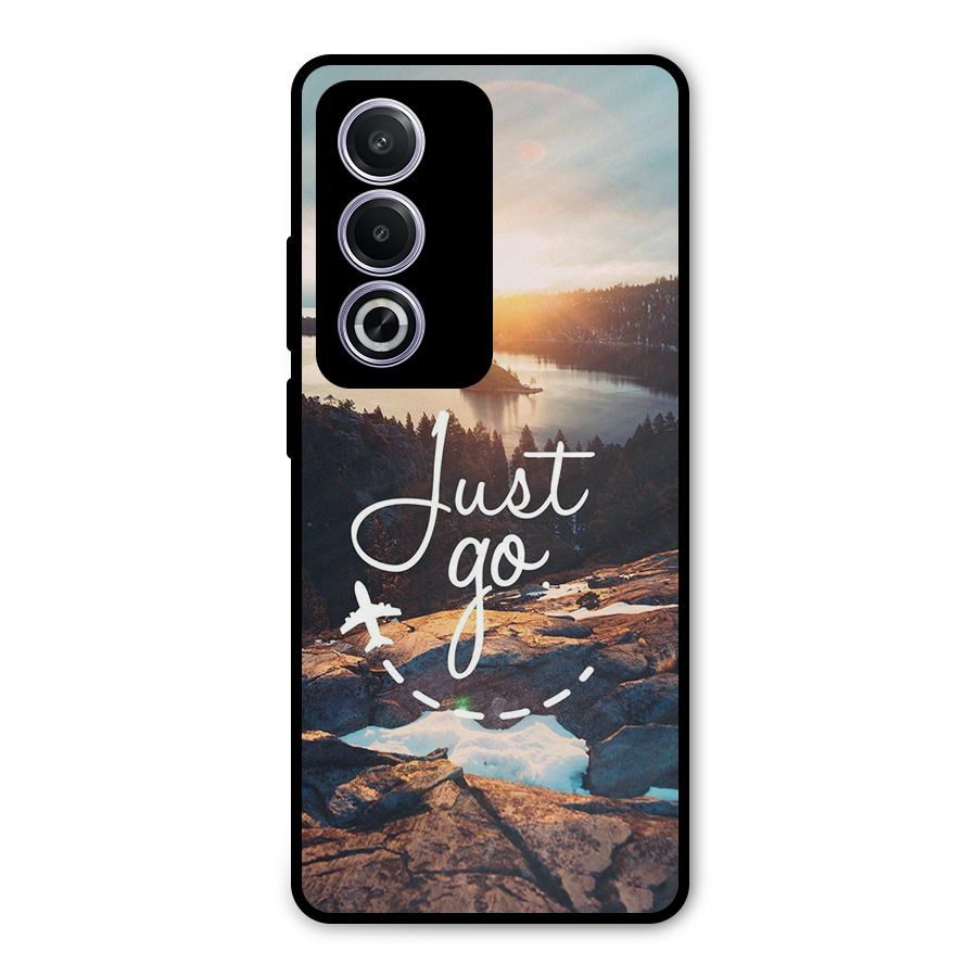Morning Just Go Metal Back Case for Oppo A3 Pro