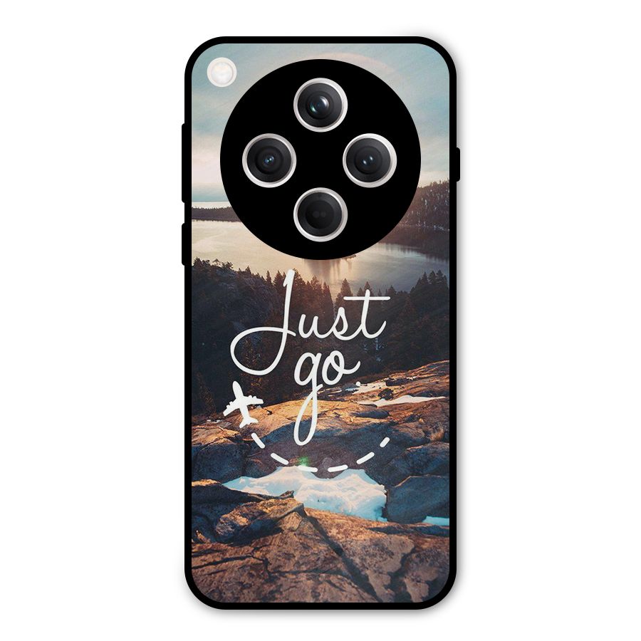 Morning Just Go Metal Back Case for Oppo Find X8
