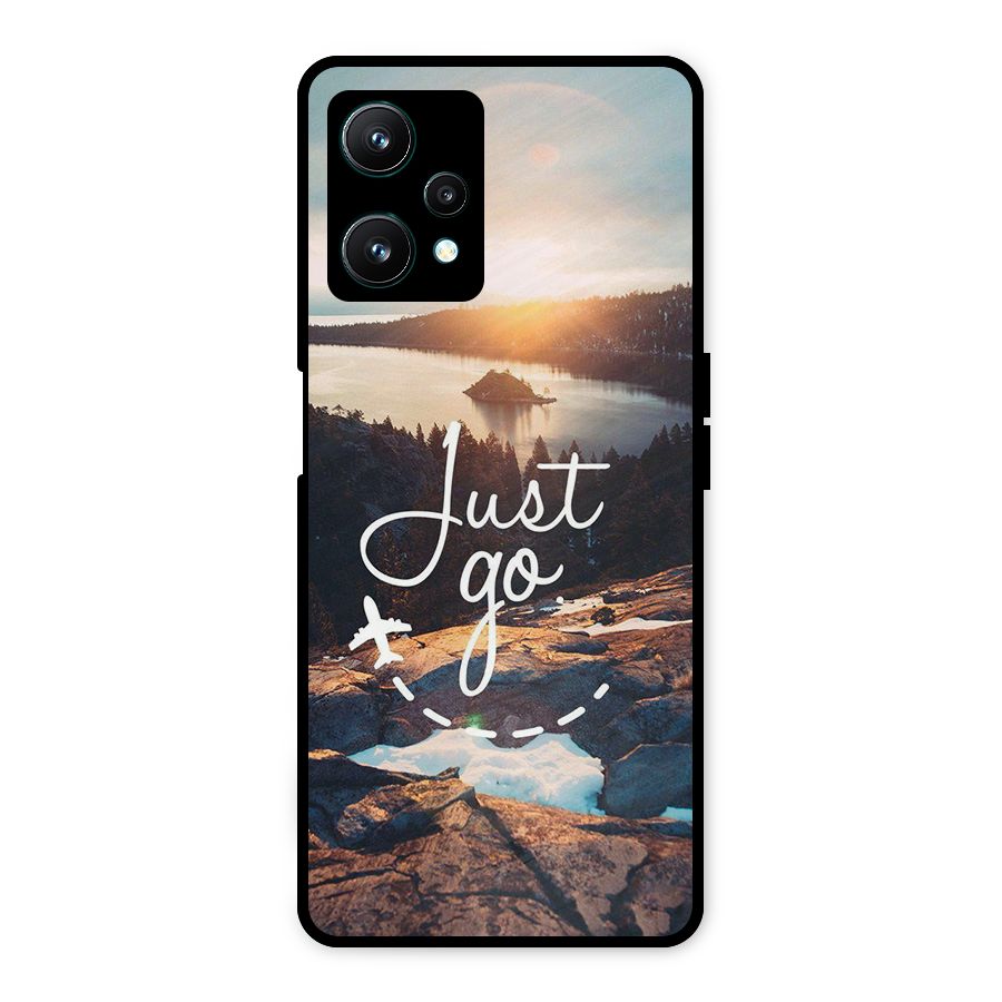 Morning Just Go Metal Back Case for Realme 9 Pro 5G