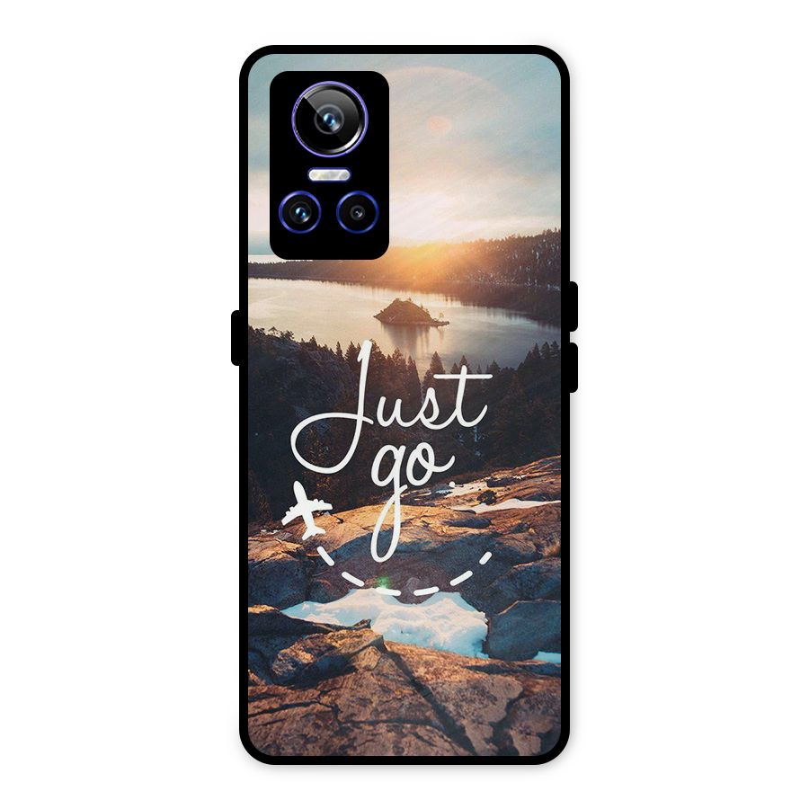 Morning Just Go Metal Back Case for Realme GT Neo 3