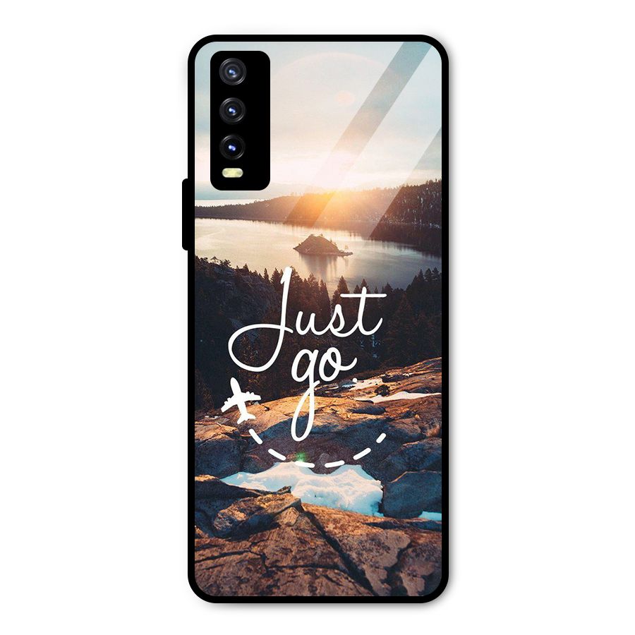 Morning Just Go Metal Back Case for Vivo Y20