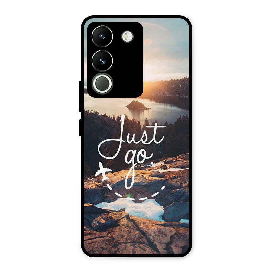 Morning Just Go Metal Back Case for Vivo Y200