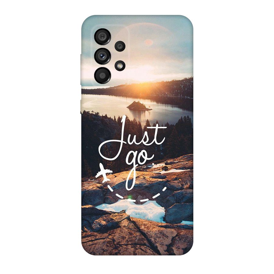 Morning Just Go Original Polycarbonate Back Case for Galaxy A73 5G