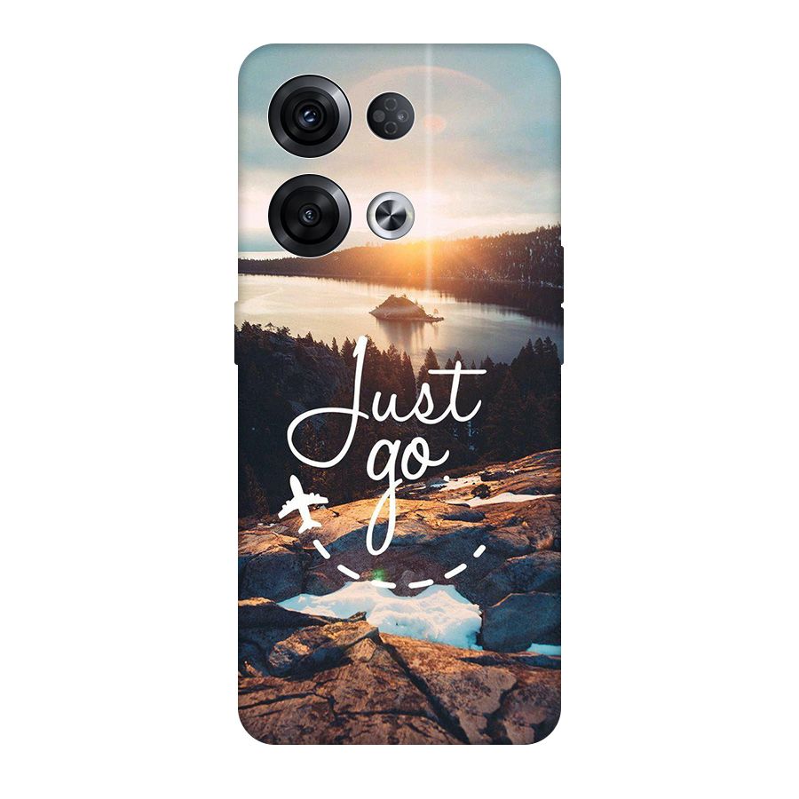 Morning Just Go Original Polycarbonate Back Case for Oppo Reno8 Pro 5G