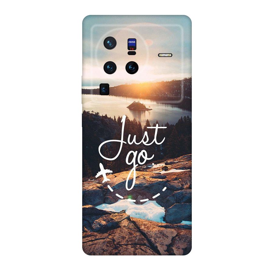 Morning Just Go Original Polycarbonate Back Case for Vivo X80