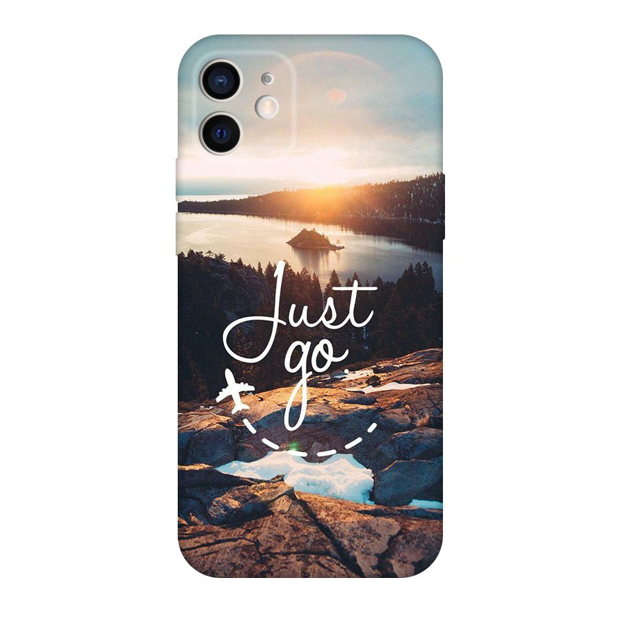 Morning Just Go Original Polycarbonate Back Case for iPhone 12