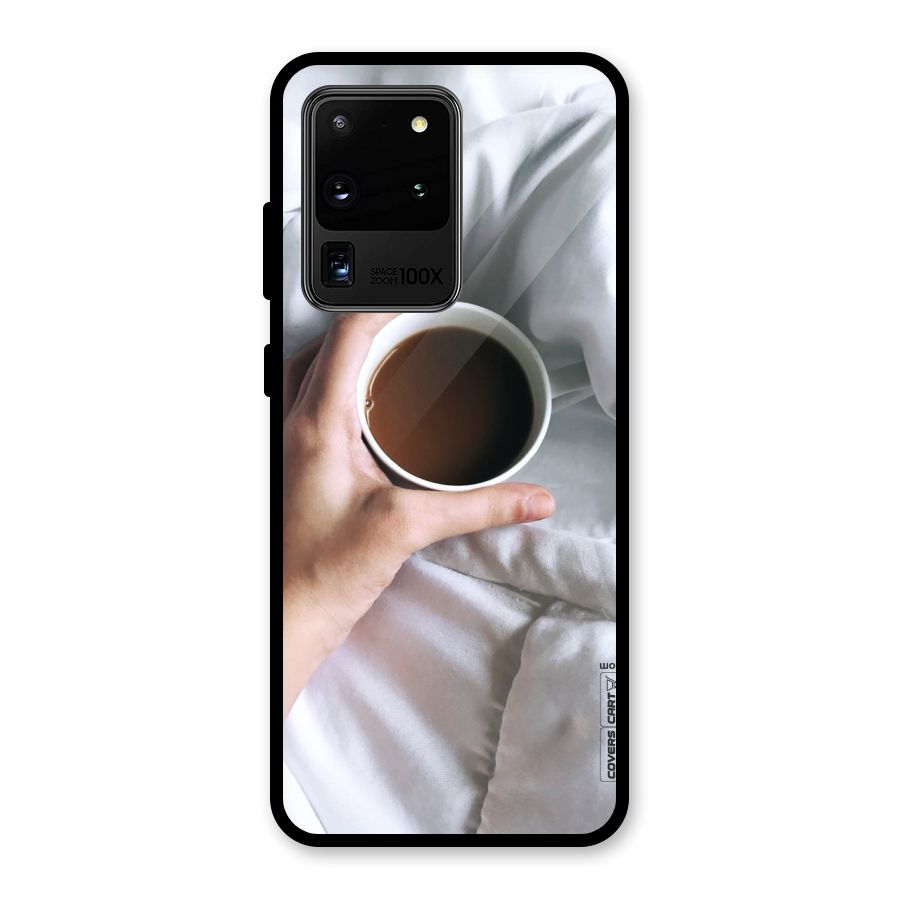 Morning Mocha Glass Back Case for Galaxy S20 Ultra