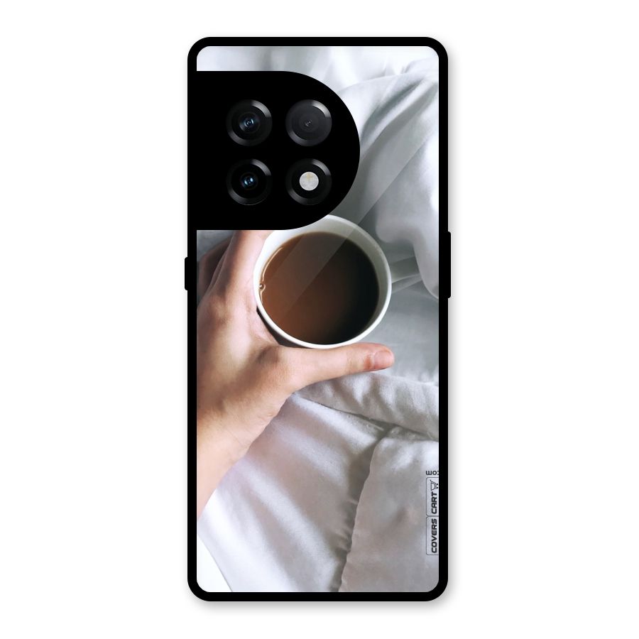 Morning Mocha Glass Back Case for OnePlus 11R