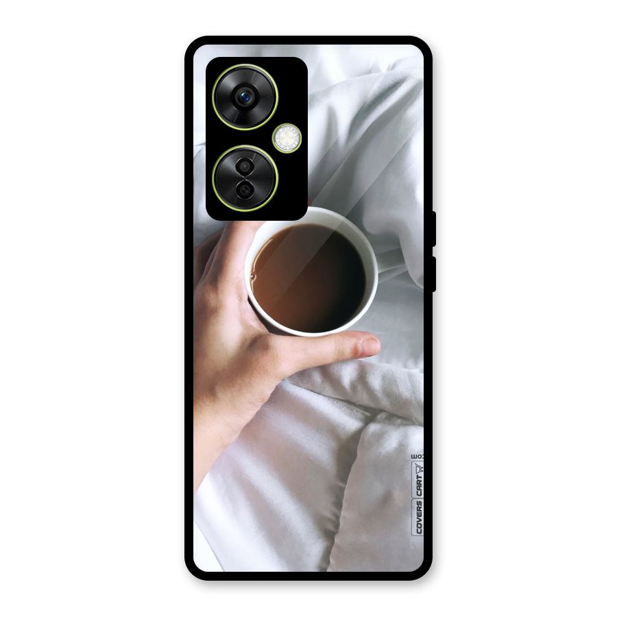 Morning Mocha Glass Back Case for OnePlus Nord CE 3 Lite