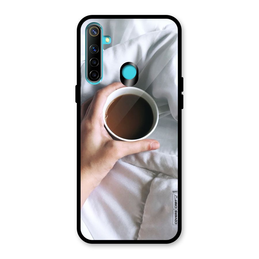Morning Mocha Glass Back Case for Realme 5