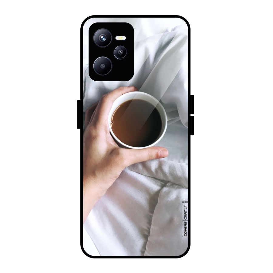 Morning Mocha Glass Back Case for Realme C35